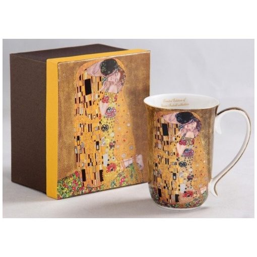 Porcelánbögre 400ml, Klimt: The Kiss