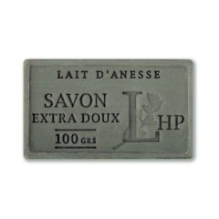   Lavanderaie de Haute Provence Marseille szappan, növényi olajjal, 100g, parabén-tartósítószer-szulfát mentes, hidratáló, celofánban Lait D'Anesse(szamártej)