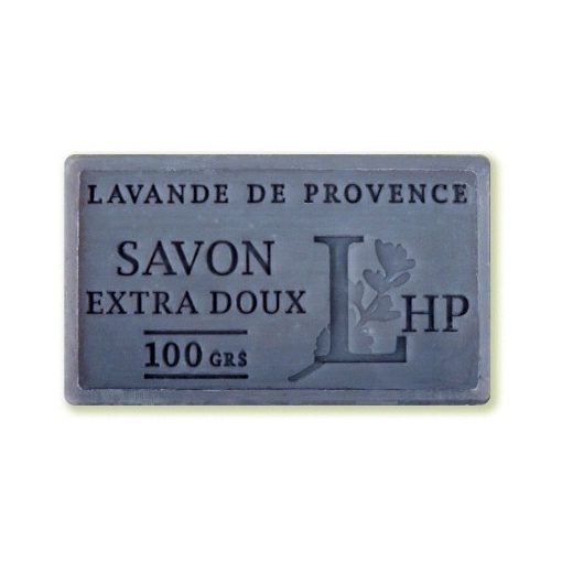 Lavanderaie de Haute Provence Marseille szappan, növényi olajjal, 100g, parabén-tartósítószer-szulfát mentes, hidratáló, celofánban, Lavande De Provence