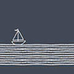 Pure Sailing Blue papírszalvéta 33x33cm, 20db-os