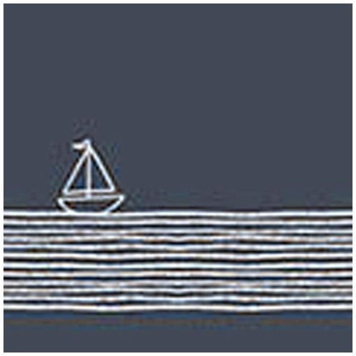 Pure Sailing Blue papírszalvéta 33x33cm, 20db-os