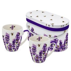 PPD Porcelánbögre 0,35L dobozban 2db-os, Bees & Lavender 