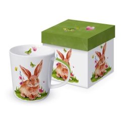 Porcelánbögre 0,35L, dobozban, Mr.Rabbit