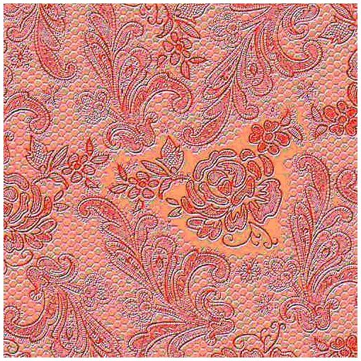 Lace jaune glacé dombornyomott papírszalvéta 33x33cm, 15db-os