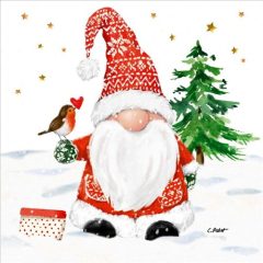 PPD Christmas Buddy papírszalvéta 33x33cm, 20db-os