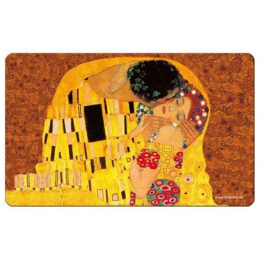 Reggeliző alátét melamine 23,5x0,2x14,5cm, Klimt: The Kiss