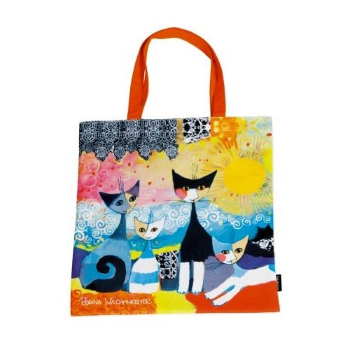 Textil bevásárlótáska 38x40cm, polyester, Rosina Wachtmeister : Merletto Sole