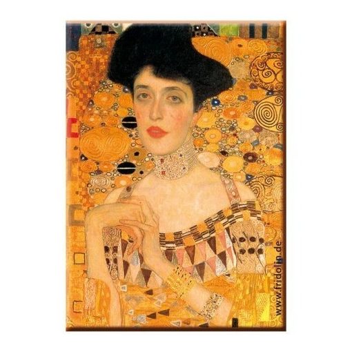 Hűtőmágnes 8x5,4x0,3cm, Klimt: Adele