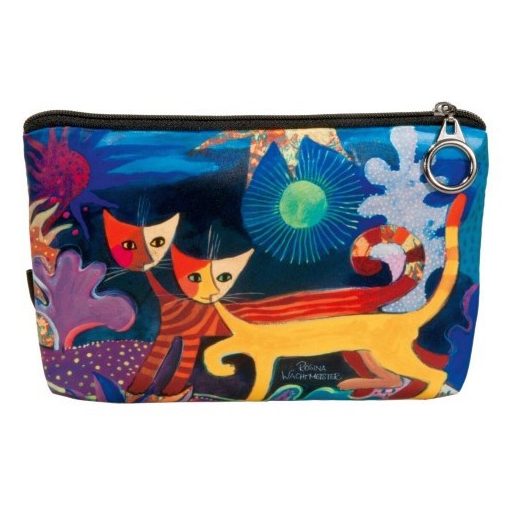 Kozmetikai táska 19x2,5x13cm, polyester, Rosina Wachtmeister: Wonderland