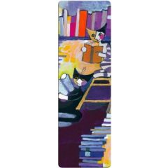 Könyvjelző 5x16cm, Rosina Wachtmeister: Bibliotheca