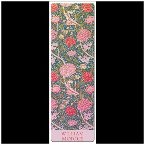 Fridolin Könyvjelző 5x16cm, William Morris:Design with Flowers