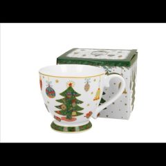   Duo Gift Porcelánbögre 430ml, dobozban, Around Christmas Tree