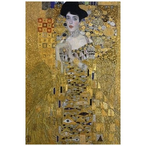 Jegyzettömb 110x165mm, 144 vonalas oldal, Klimt: Adele