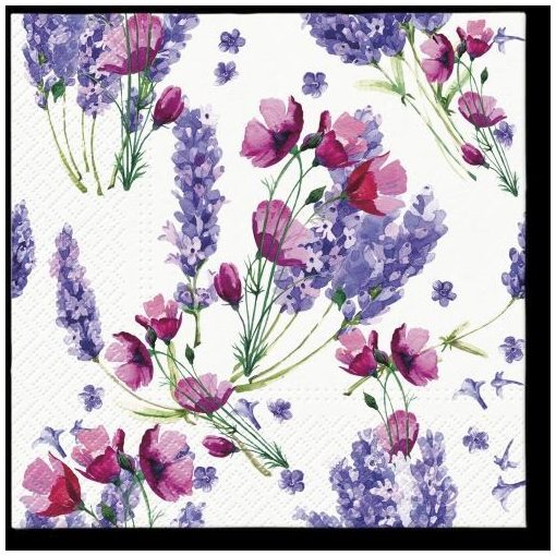 Fragrant Lavender papírszalvéta 33x33cm, 20db-os