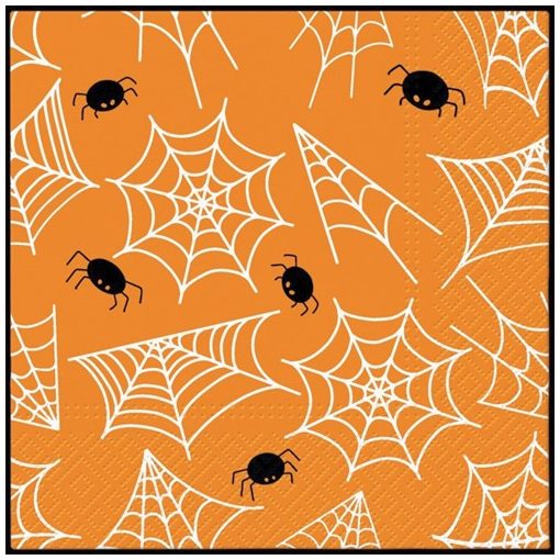 PAW Spider'S Web papírszalvéta 33x33cm, 20db-os