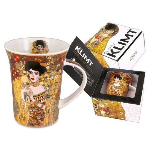 Porcelánbögre Klimt dobozban, 350ml, Klimt: Adele Bloch