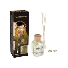   Szobaillatosító 100ml, Klimt: Kiss dobozban, rattanpálcikával, Amber(Borostyán)