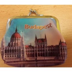 Műanyag csatos pénztárca Budapest országház