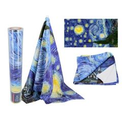   Törölköző 70x140cm, 35% pamut-65% polyester, Van Gogh: Csillagos éj