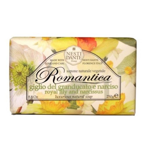 Romantica, royal lily and narcissus szappan 250g