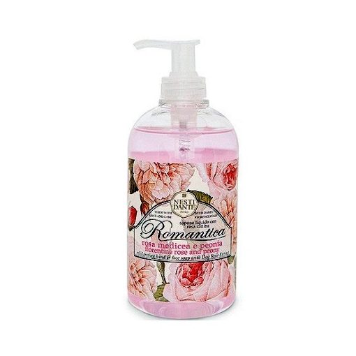 Romantica, florentine rose and peony folyékony szappan 500ml