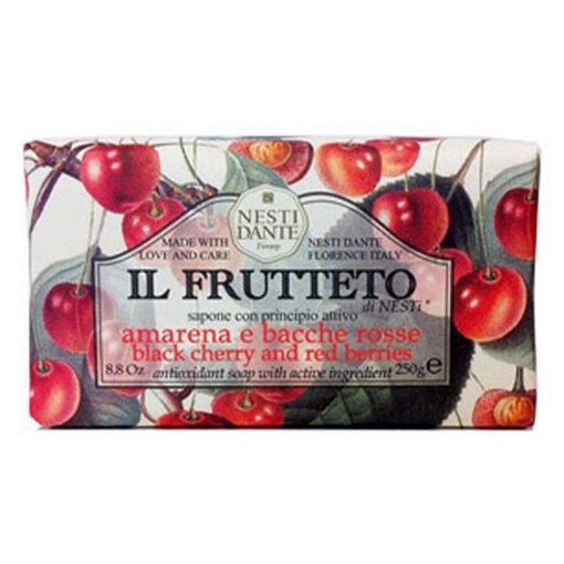 IL Frutteto, black cherry and red berries szappan 250g