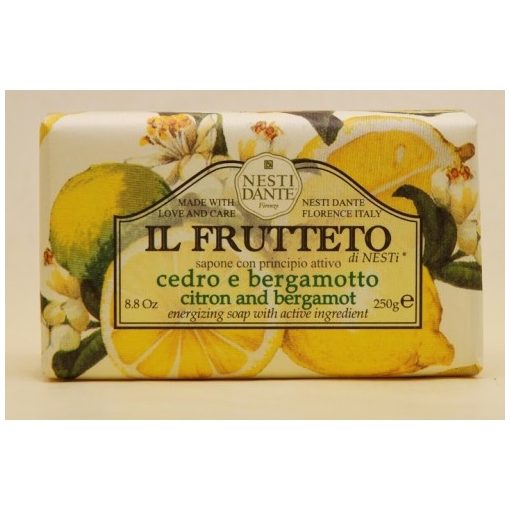 IL Frutteto, citron and bergamot szappan 250g