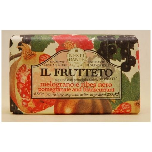 IL Frutteto, pomegranate and blackcurrant szappan 250g