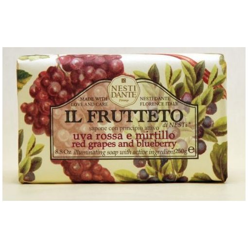 IL Frutteto, red grapes and blueberry szappan 250g