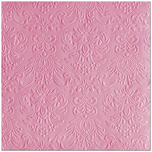 Pale Rose dombornyomott papírszalvéta 40x40cm, 15db-os