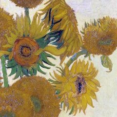 Van Gogh Sunflower papírszalvéta 33x33cm, 20db-os