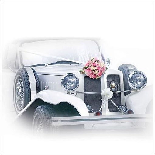 Wedding Car papírszalvéta 33x33cm, 20db-os