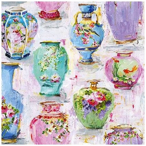 Vases papírszalvéta 33x33cm, 20db-os