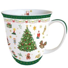 Christmas Evergreen porcelánbögre 0,4L