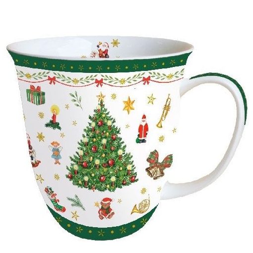 Christmas Evergreen porcelánbögre 0,4L