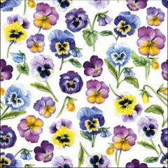 Ambiente Pansy all Over papírszalvéta 33x33cm, 20db-os