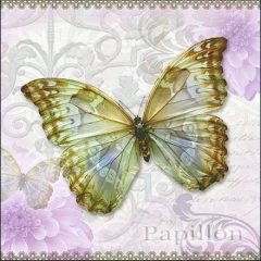 Papillon papírszalvéta 33x33cm, 20db-os