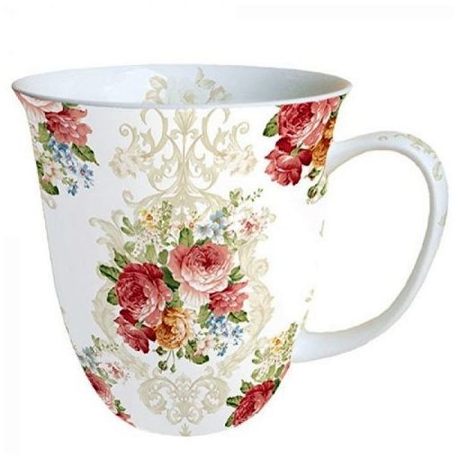 Sara Cream porcelánbögre 0,4L