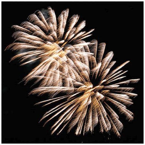 Golden Firework papírszalvéta 33x33cm, 20db-os