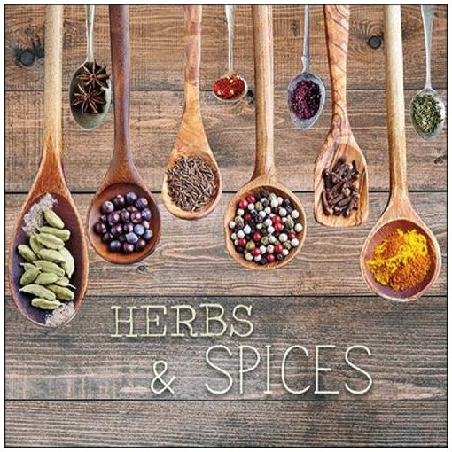 Herbs & Spices papírszalvéta 33x33cm, 20db-os