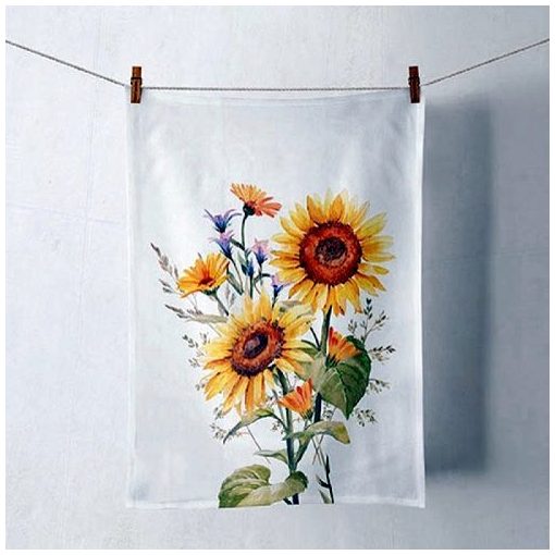 Sunflowers konyharuha 50x70cm, 100% pamut