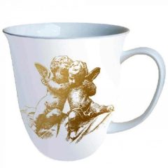 Classic Angels Gold porcelánbögre 0,4L