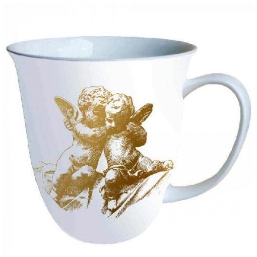 Classic Angels Gold porcelánbögre 0,4L