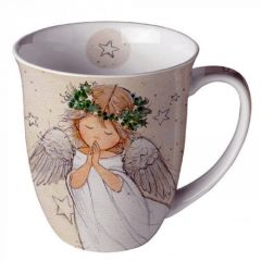 Ambiente Praying angel porcelánbögre 0,4l