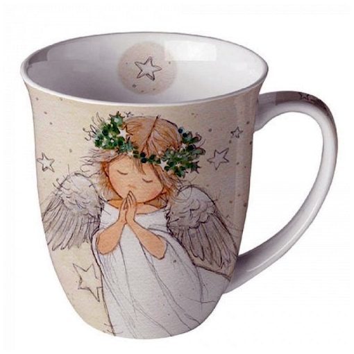 Ambiente Praying angel porcelánbögre 0,4l