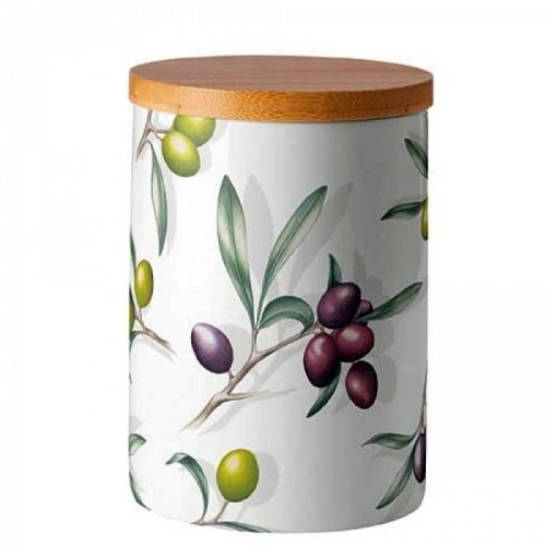 Ambiente Delicious olives porcelán konyhai tároló 13,5x10cm