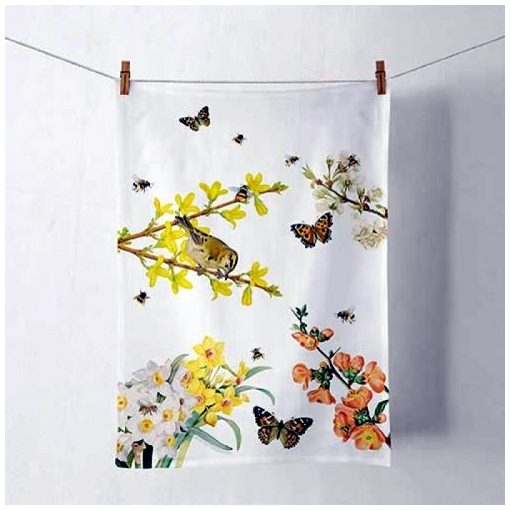 Ambiente Spring awakening konyharuha 50x70cm, 100% pamut