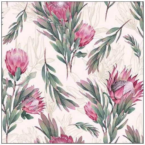 Ambiente Protea cream papírszalvéta 33x33cm, 20db-os