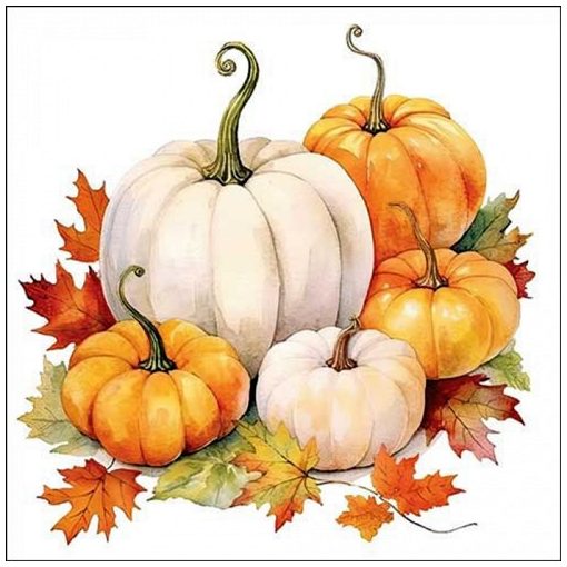 Ambiente Pumpkin season papírszalvéta 33x33cm, 20db-os