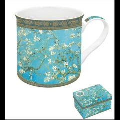 Porcelánbögre dobozban, 300ml, Van Gogh: Mandulavirágzás